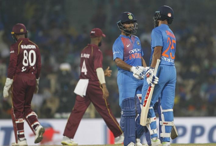 टी-20 : टीम इंडियाची विंडीजवर मात, मालिकाही खिशात