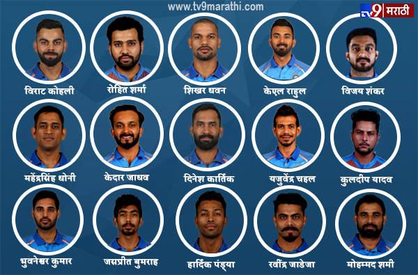 ICC World Cup 2019 LIVE : वर्ल्ड कपसाठी भारतीय संघ जाहीर, रायुडू, पंत बाहेर