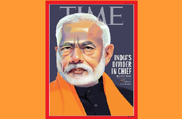 आधी Divider in Chief आता Modi Has United India, 'टाईम'ची कोलांटउडी!