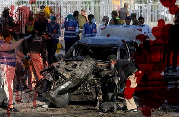 पाकिस्तानमध्ये मशिदीजवळ आत्मघातकी बॉम्बस्फोट, 8 जणांचा मृत्यू, अनेक जखमी