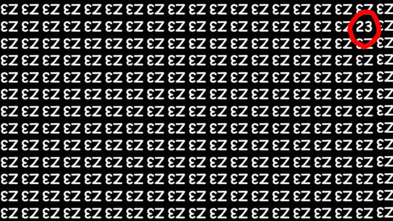 here is the 23 number