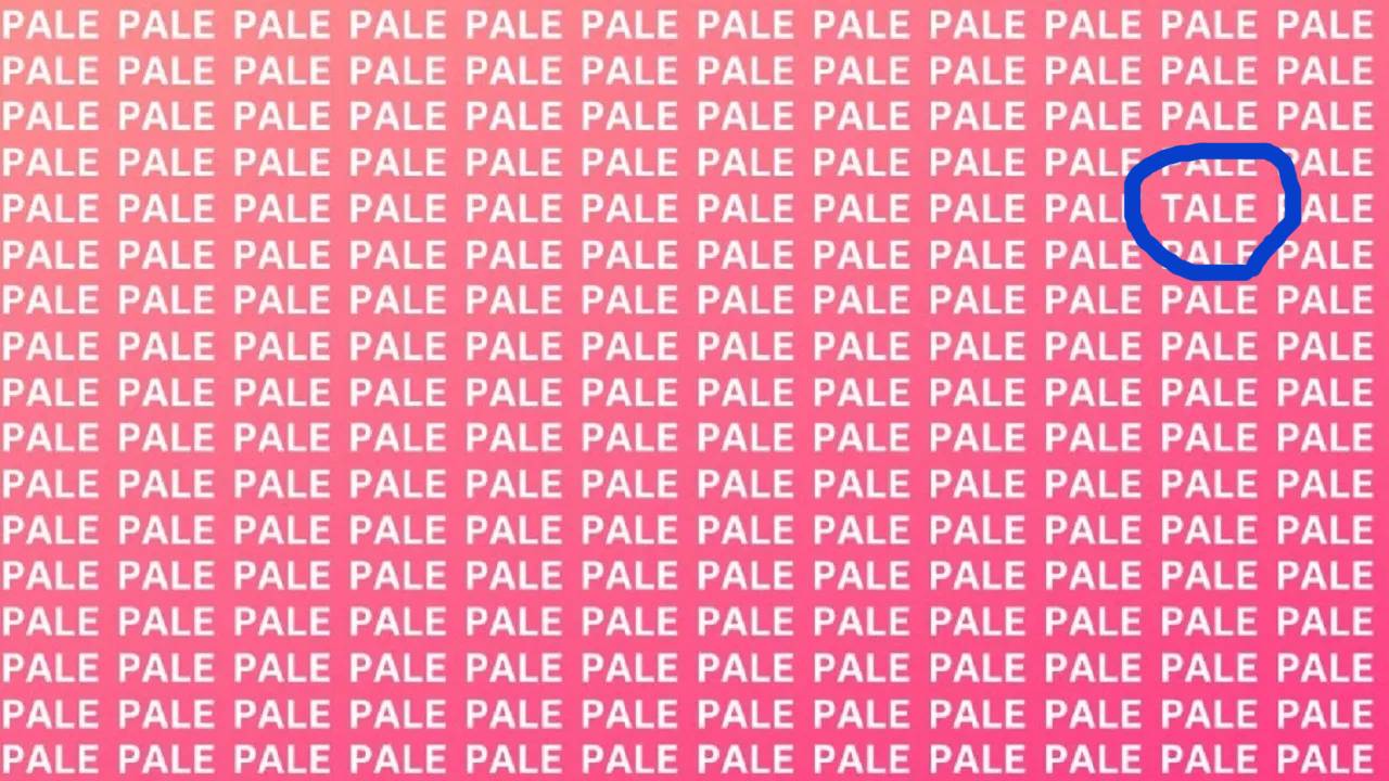 here is the word tale