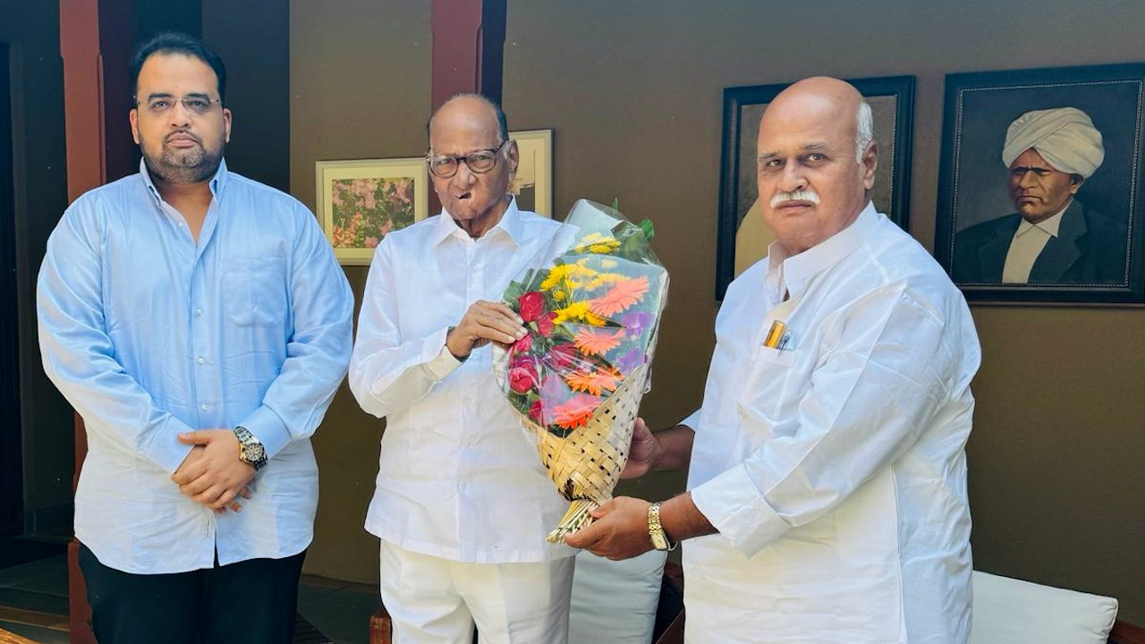  Sharad Pawar Home Govindbaug Prithviraj Jachak 
