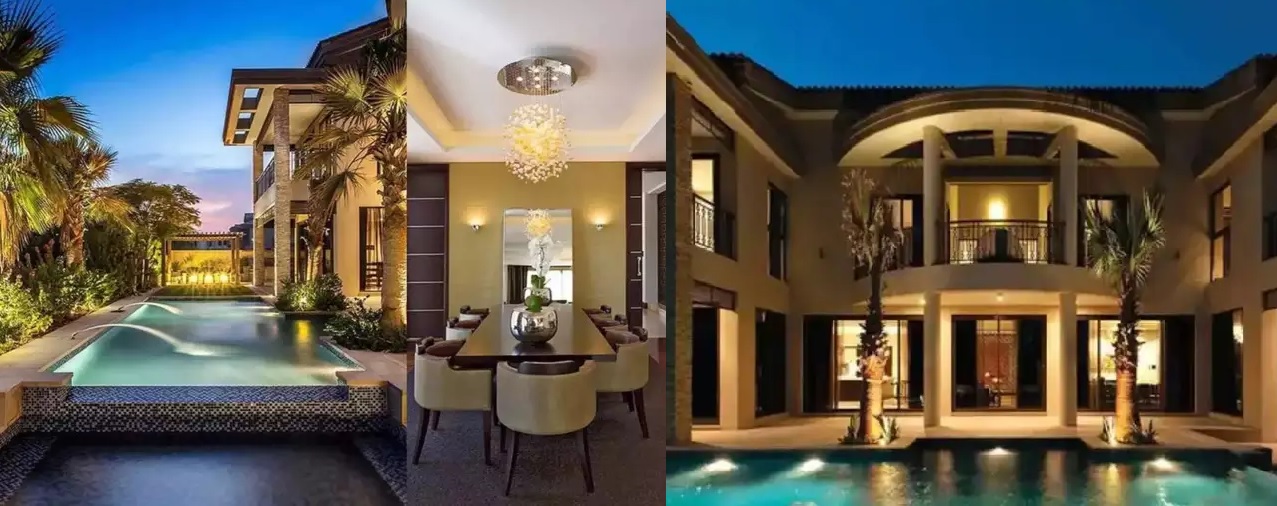 Abhishek Bachchan and Aishwarya Rai Dubai is a luxurious villa